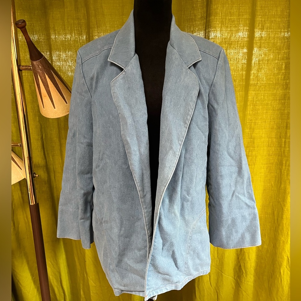 Vintage Koret City Blues Denim Blazer